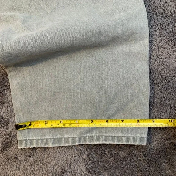 Lee Vintage Carpenter Jeans Baggy Sage Green Gray 28x32 Skater - Picture 8 of 8